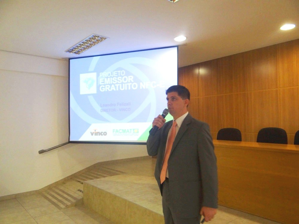 Emissor Gratuito NFC-e em operação na FACMAT é apresentado no 1º Seminário NFC-e