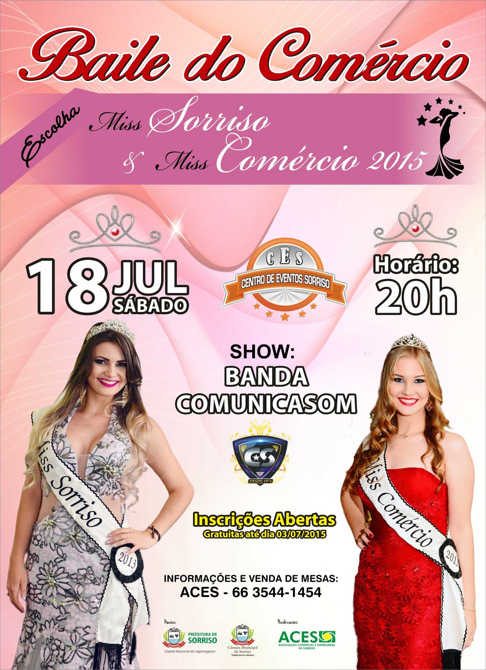 REGULAMENTO PARA MISS SORRISO E MISS COMERCIO