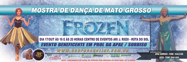 Mostra de Dança de Mato Grosso FROZEN
