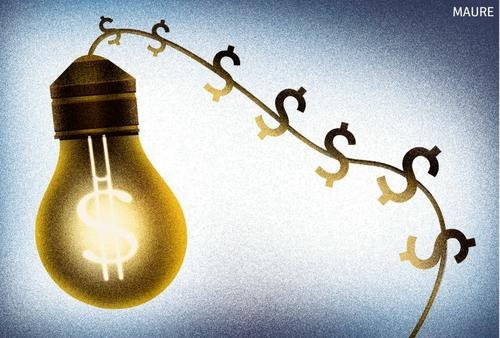 Energia elétrica tem o maior peso no orçamento do consumidor