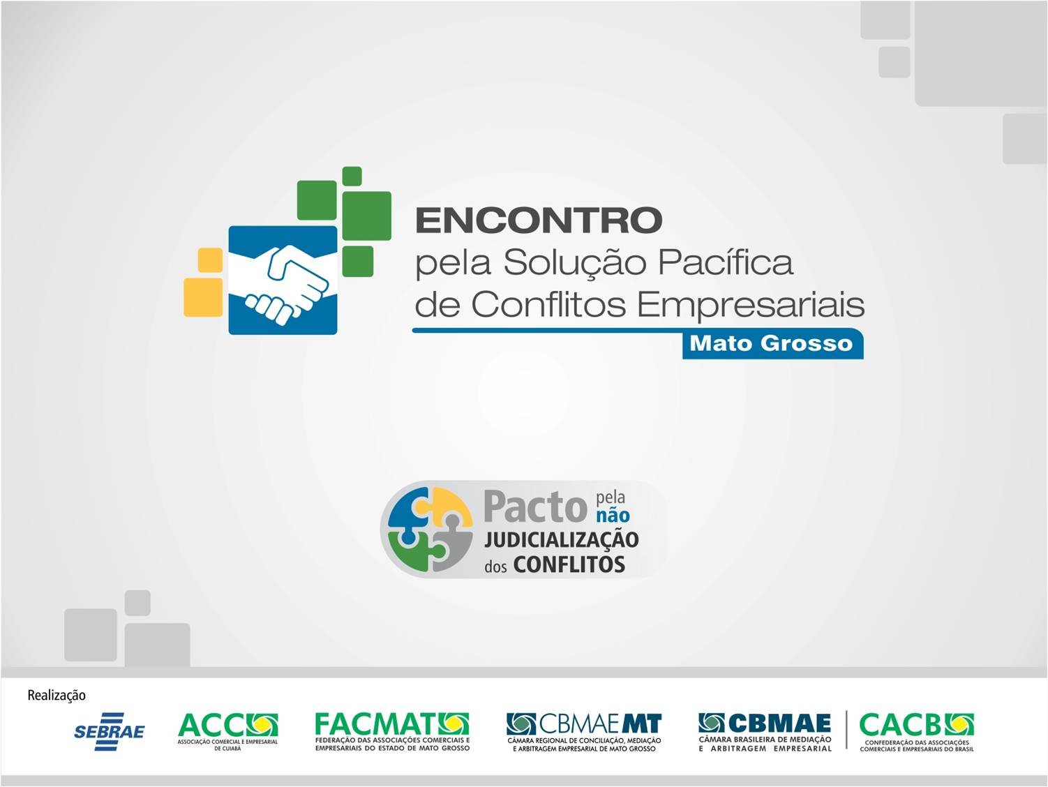 Solução Pacífica de Conflitos Empresariais é tema de evento em Cuiabá