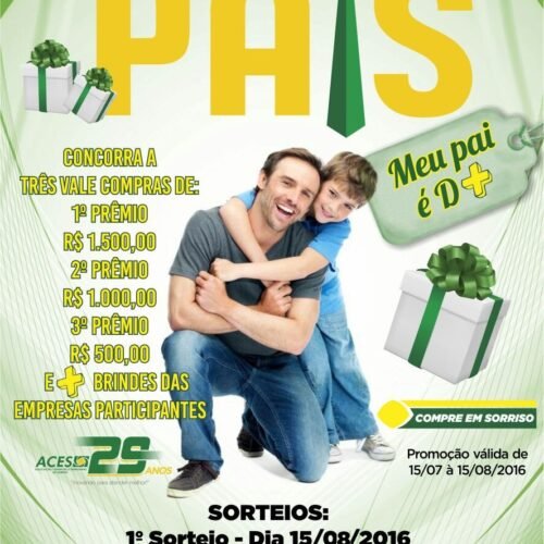 PROMOÇÃO DIA DOS PAIS