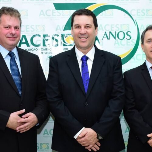 Nova Diretoria da ACES é apresentada em cerimônia de posse em Sorriso.