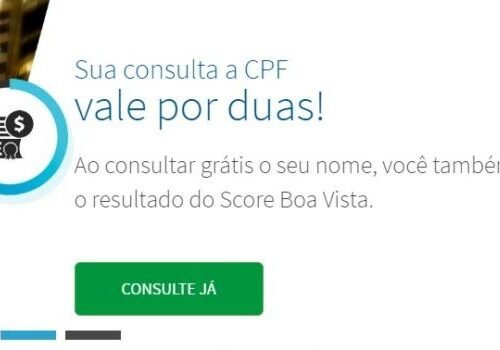 Consumidores ganham versão digital e gratuita do Score Boa Vista