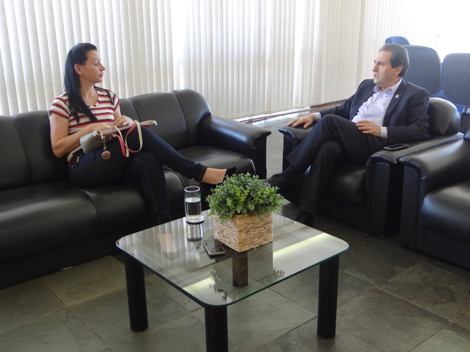Presidente da Associação Comercial de Tapurah visita Facmat