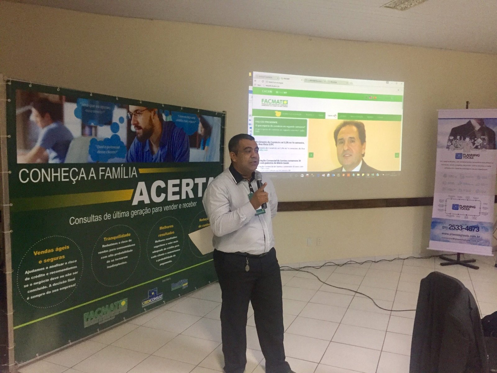 Associações Comerciais recebem 4ª fase de visitas da Facmat e Boa Vista SCPC