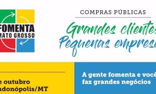 Fomenta MT acontece em Rondonópolis nesta sexta-feira