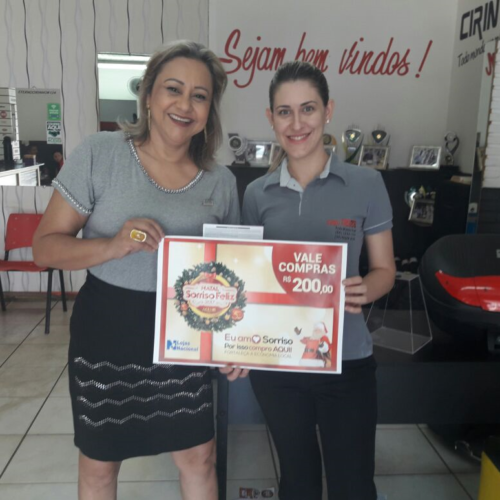 Terceiro sorteio dos vale-compras