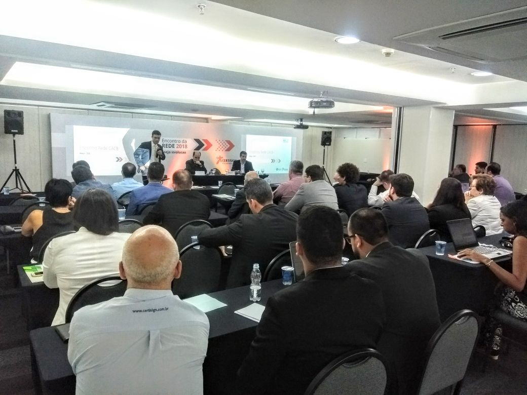 CACB dá início a encontro de executivos da certificação digital
