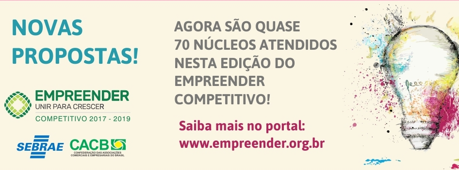 Competitivo: Novas propostas são selecionadas para esta edição