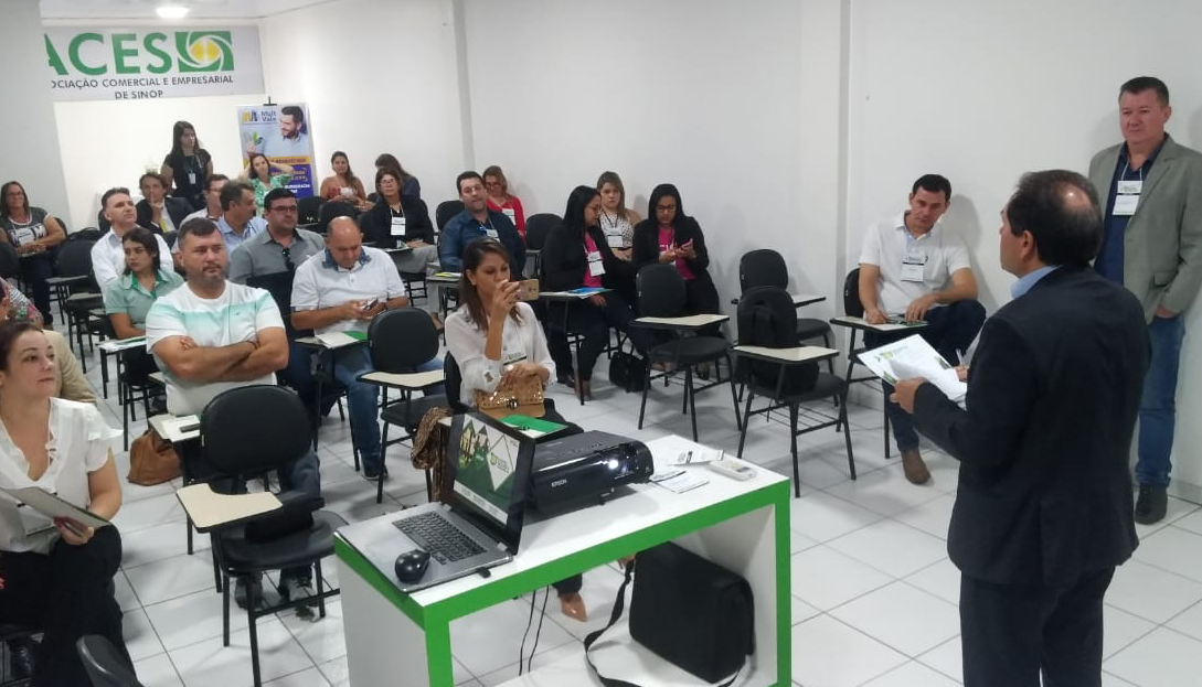 Sinop recebe encontro regional de associações comerciais até esta sexta-feira