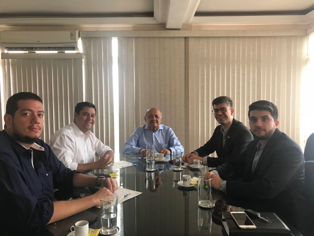 Jovens empresários buscam Facmat para desenvolver ações conjuntas