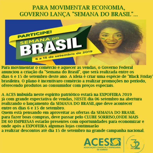 PARA MOVIMENTAR ECONOMIA, GOVERNO LANÇA