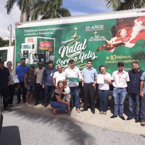 ENTREGA DOS PRÊMIOS DA CAMPANHA DE NATAL SORRISO FELIZ 2019