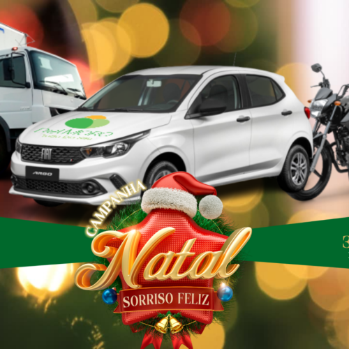 Tente sua sorte na Campanha Natal Sorriso Feliz 2022