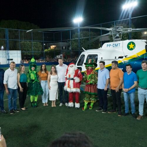 Natal Luz 2023 e Chegada do Papai Noel