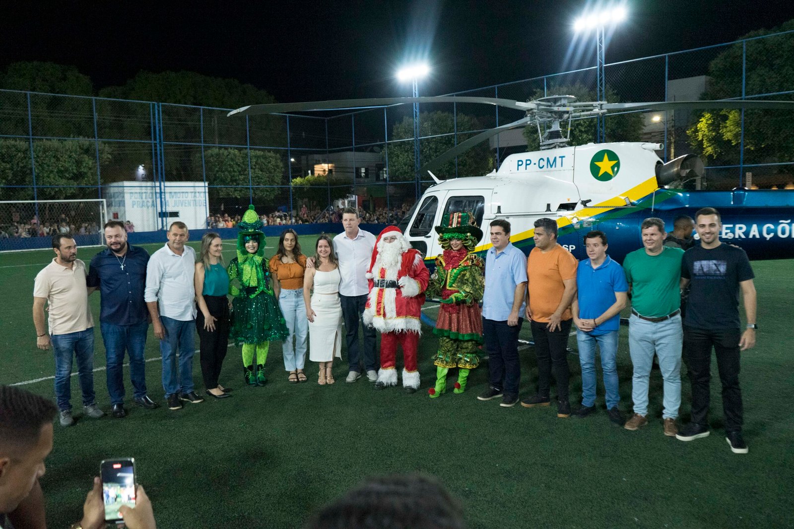 Natal Luz 2023 e Chegada do Papai Noel