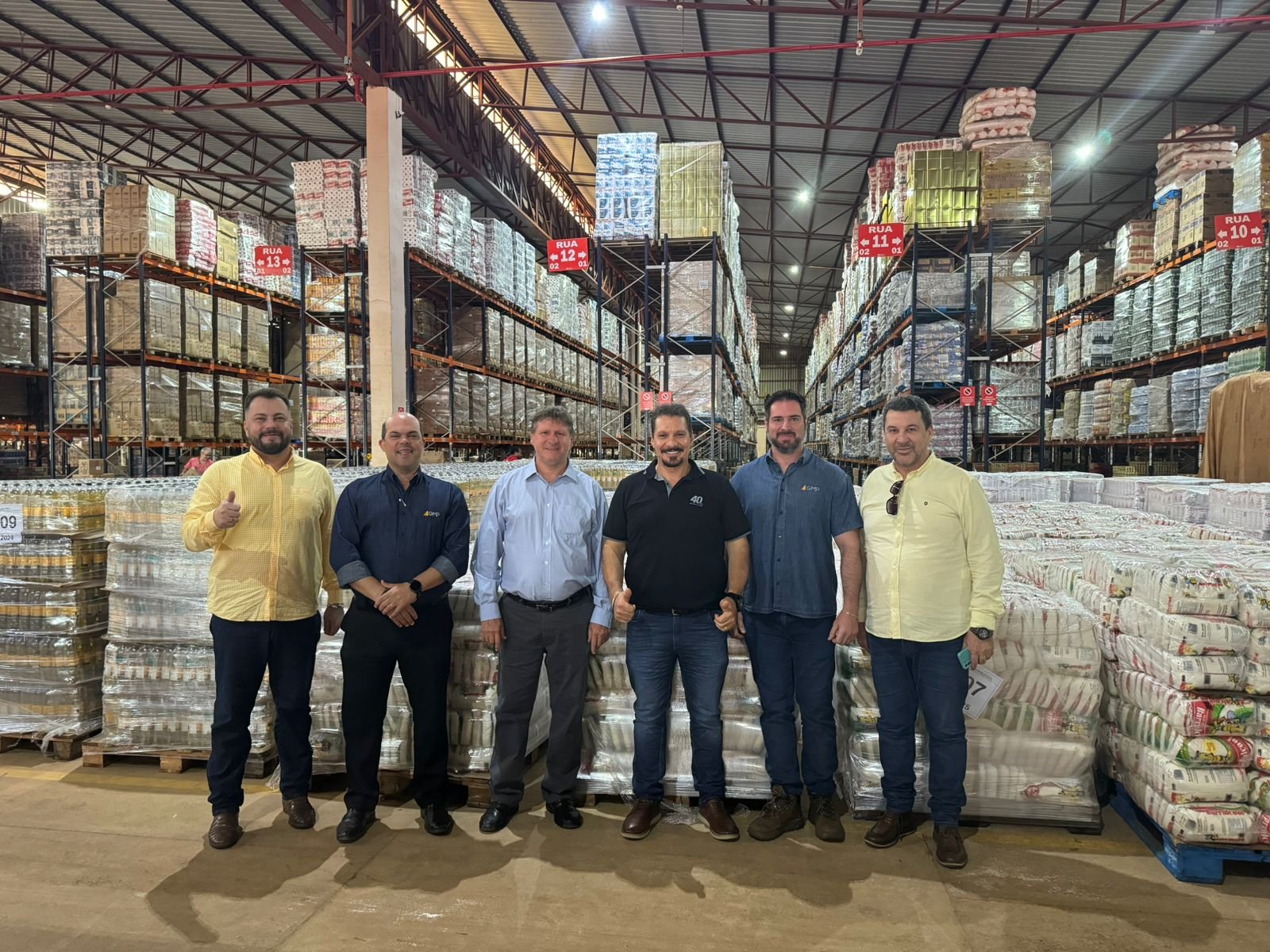 Diretoria da ACES Sorriso visita GRUPO MACHADO em Sinop