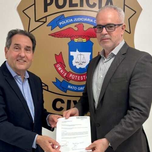 Facmat e Polícia Judiciária Civil discutem segurança pública do município de Querência