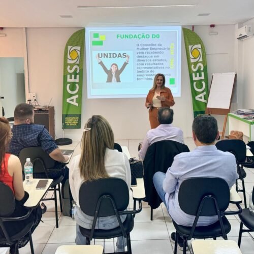 Conselho da Mulher Empresária é destaque no Fórum Regional das Associações Comerciais em Sinop e Guarantã
