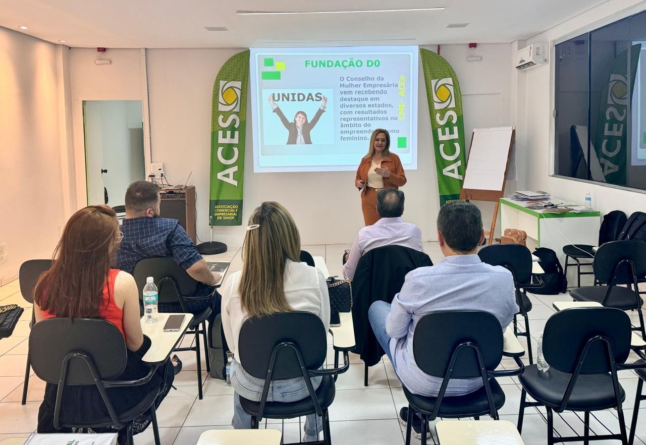 Conselho da Mulher Empresária é destaque no Fórum Regional das Associações Comerciais em Sinop e Guarantã
