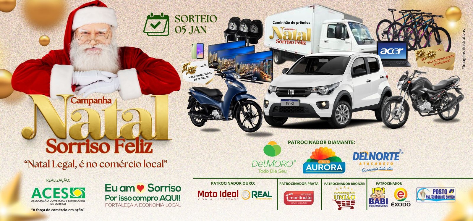 CAMPANHA NATAL SORRISO FELIZ 2024