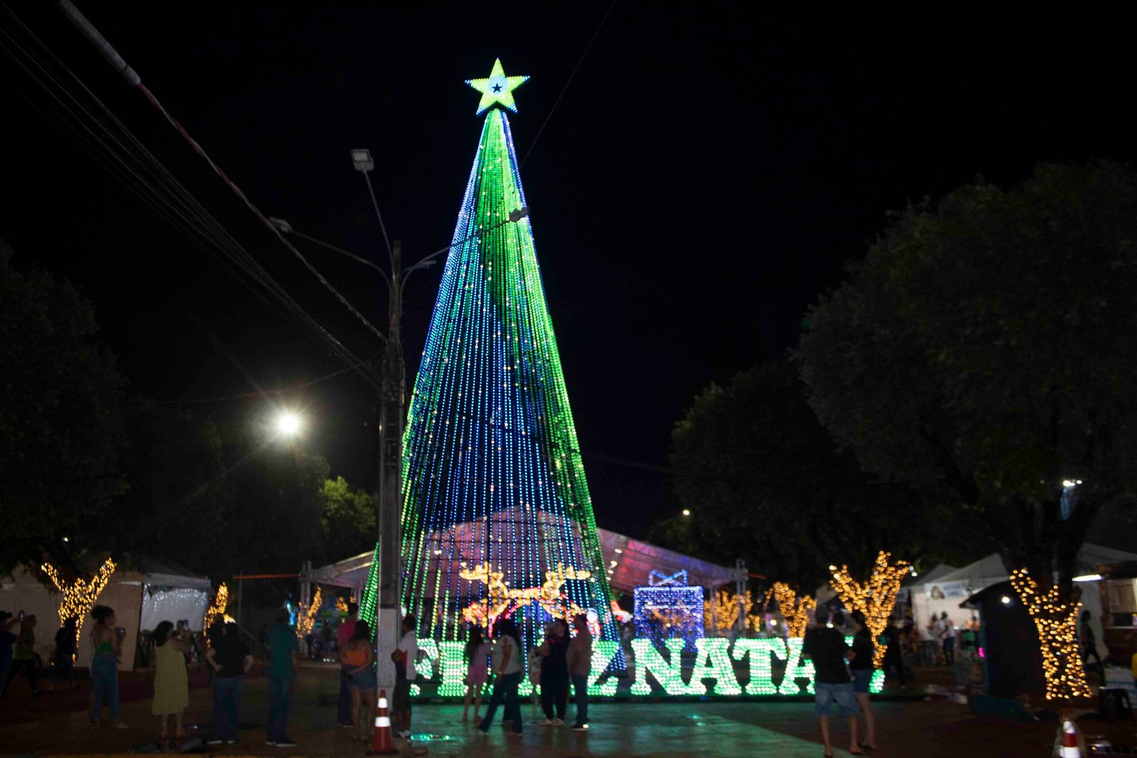 Abertura do Natal Luz em Sorriso